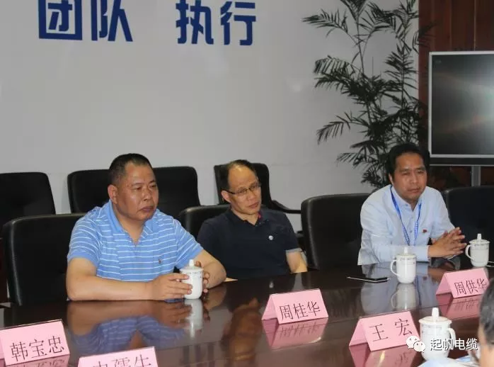 池州市委书记王宏等参观调研开云电缆总部