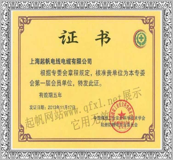 开云电缆·煤炭工业技术学会会员单位